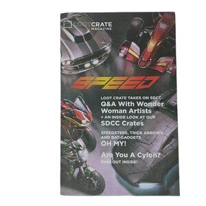 Loot Crate LC Magazine October 2016 Speed